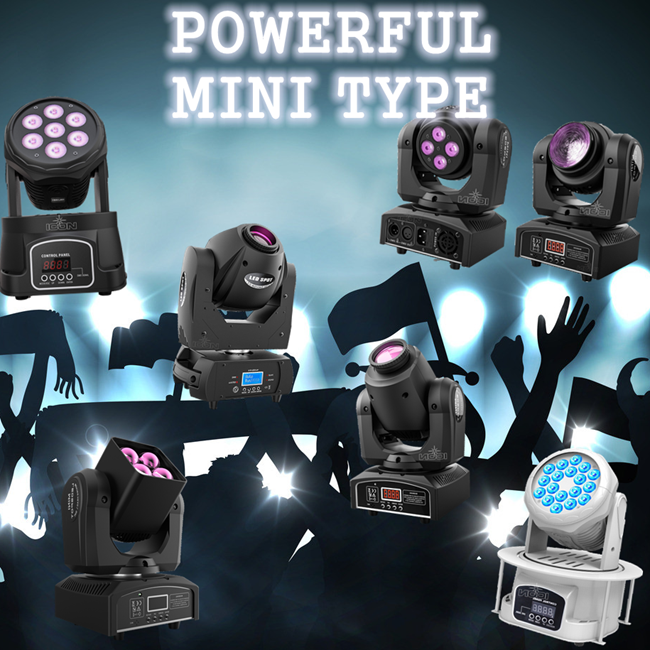 Mini Moving Head -- Kleiner Körper, leistungsstarke Funktion